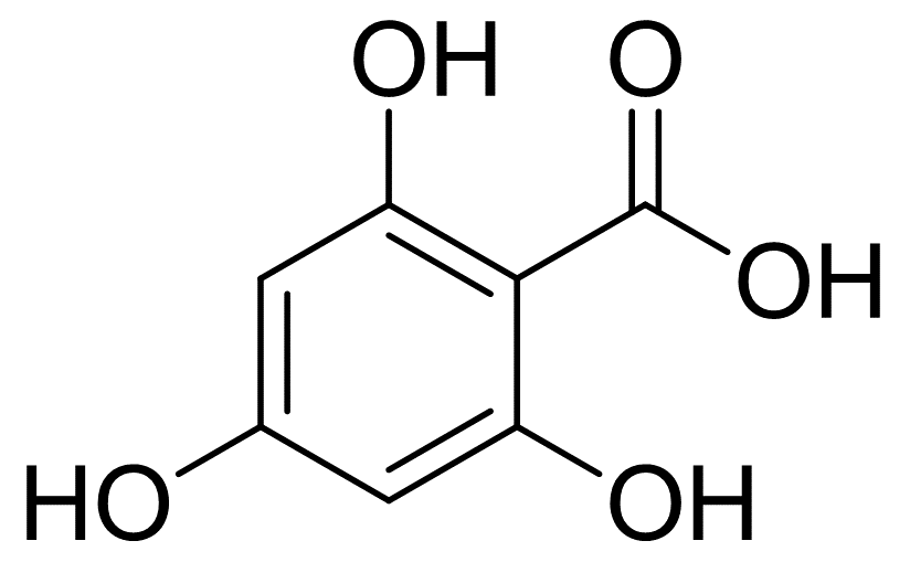 2,4,6-三羟基苯甲酸，分析标准品,HPLC≥98%