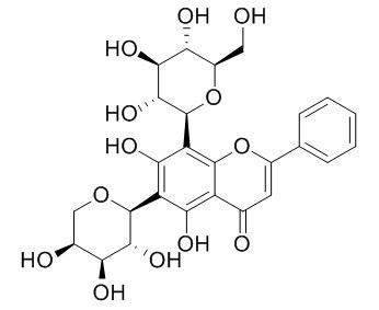 Chrysin 6-C-arabinoside-8-C-glucoside，分析标准品,HPLC≥98%