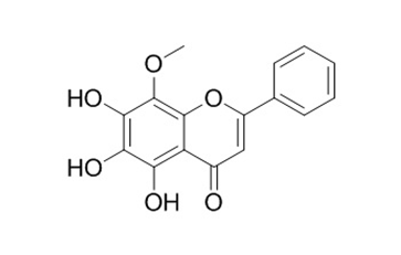 6-Hydroxywogonin，分析标准品,HPLC≥98%