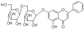 白杨素-7-O-龙胆二糖苷，分析标准品,HPLC≥98%