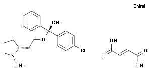 富马酸氯马斯汀，化学对照品(100mg)