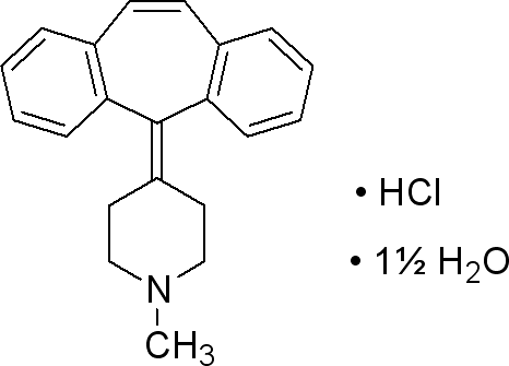 盐酸赛庚啶，分析标准品,HPLC≥98%