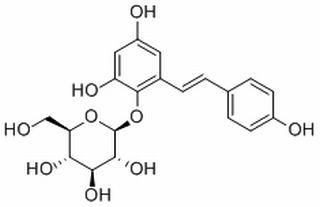 2,3,5,4'-四羟基二苯乙烯葡萄糖苷，分析标准品,HPLC≥98%