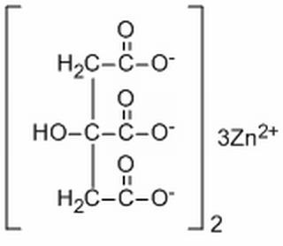 柠檬酸锌，化学对照品(100mg)