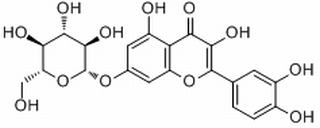 槲皮素-7-O-葡萄糖苷，分析标准品,HPLC≥98%