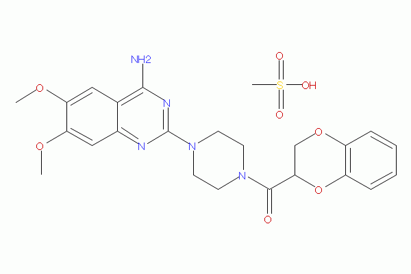 甲磺酸多沙唑嗪，化学对照品(100mg)