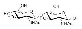 N-乙酰化的壳二糖，分析标准品,HPLC≥96%