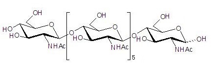 N-乙酰化的壳七糖，分析标准品,HPLC≥95%