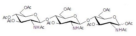 全乙酰化的壳三糖，分析标准品,HPLC≥97%