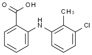 N-(3-氯-2-甲苯基)邻氨基苯甲酸，化学对照品(100mg)