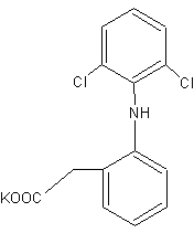 双氯芬酸钾，化学对照品(100mg)