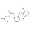 2-[(2,6-二氯苯基)氨基]苯乙酰氧基乙酸，分析标准品,HPLC≥98%
