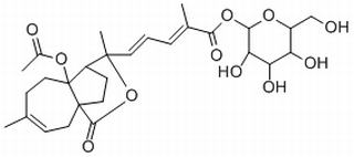 土槿皮甲酸-O-β-D-葡萄糖苷，分析标准品,HPLC≥98%
