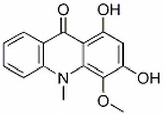 1,3-Dihydroxy-4-methoxy-10-methylacridin-9(10H)-one，分析标准品,HPLC≥98%