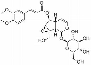 6-O-(3'',4''-Dimethoxycinnamoyl)catalpol，分析标准品,HPLC≥98%