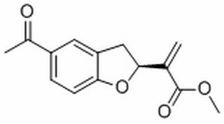 Methyl 2-(5-acetyl-2,3-dihydrobenzofuran-2-yl)propenoate，分析标准品,HPLC≥98%