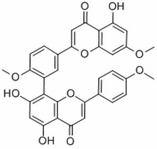金松双黄酮，分析标准品,HPLC≥98%