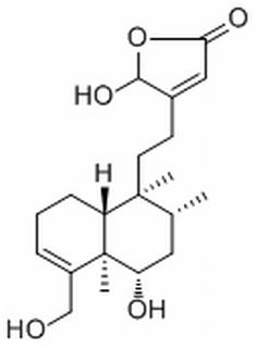 6α,16,18-Trihydroxycleroda-3,13-dien-15,16-olide,分析标准品,HPLC≥98%