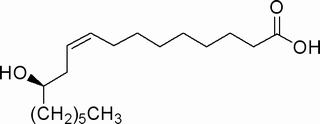 蓖麻酸，化学对照品(约0.1 ml)