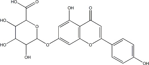 芹菜素-7-O-葡萄糖醛酸苷，分析标准品,HPLC≥98%