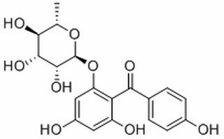 2-O-alpha-L-鼠李吡喃糖甙鸢尾酚酮，分析标准品,HPLC≥98%