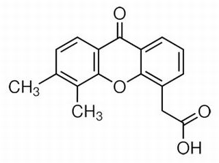 5,6-二甲基呫吨酮-4-乙酸，分析标准品,HPLC≥97%