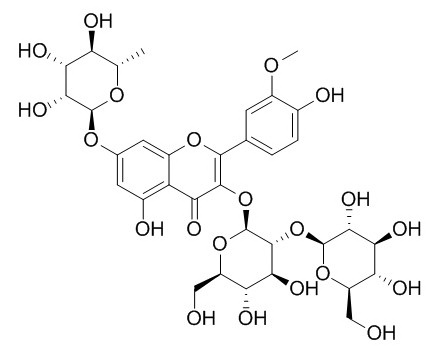 异鼠李素-3-O-槐二糖-7-O-鼠李糖苷，分析标准品,HPLC≥95%