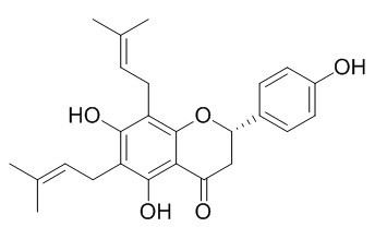 6,8-二异戊二烯基柚皮素，分析标准品,HPLC≥95%