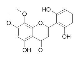 粘毛黄芩素II，分析标准品,HPLC≥95%