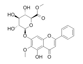 千层纸素A-7-0-β-D-葡萄糖醛酸苷甲酯，分析标准品,HPLC≥95%