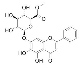 黄芩苷甲酯，分析标准品,HPLC≥95%