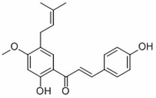 4'-O-甲基补骨脂查耳酮B，分析标准品,HPLC≥98%