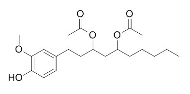 二乙酰氧基-6-姜二醇，分析标准品,HPLC≥95%