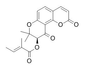 前胡香豆素E，分析标准品,HPLC≥95%