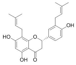 山豆根黄烷酮A，分析标准品,HPLC≥95%