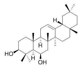 齐墩果-12-烯-3b,6b-二醇，分析标准品,HPLC≥98%