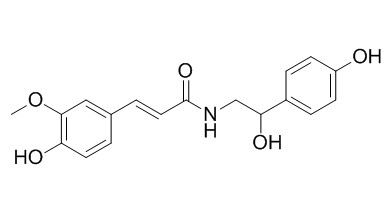 N-阿魏酰真蛸胺; N- 阿魏酰章鱼胺，分析标准品,HPLC≥95%