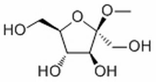 Methyl β-D-fructofuranoside，分析标准品,HPLC≥98%