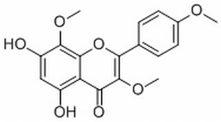 5,7-Dihydroxy-3,4',8-trimethoxyflavone，分析标准品,HPLC≥98%