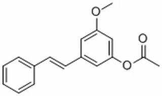 (E)-3-乙酰氧基-5-甲氧基二苯乙烯，分析标准品,HPLC≥98%