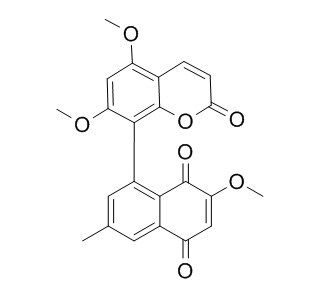 Toddacoumaquinone，分析标准品,HPLC≥95%