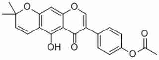 Alpinumisoflavone acetate，分析标准品,HPLC≥98%