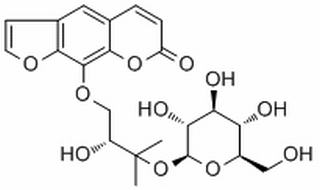 Heraclenol 3'-O-beta-D-glucopyranoside，分析标准品,HPLC≥98%