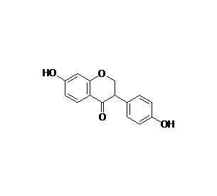 二氢7-羟基-3-(4-羟苯基)-4-苯并吡喃酮，分析标准品,HPLC≥98%