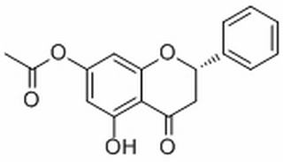 7-乙酸-5,7-二羟基双氢黄酮酯，分析标准品,HPLC≥98%