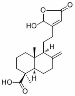 16-Hydroxy-8(17),13-labdadien-15,16-olid-19-oic acid，分析标准品,HPLC≥98%
