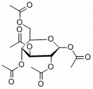 五-O-乙酰基-β-D-吡喃葡萄糖，分析标准品,HPLC≥99%