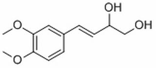 4-(3,4-Dimethoxyphenyl)-3-butene-1,2-diol，分析标准品,HPLC≥98%