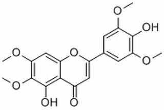 5,4-二羟基-6,7,3,5-四甲氧基黄酮，分析标准品,HPLC≥98%