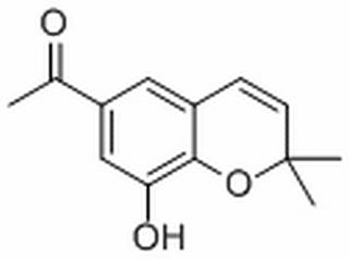 De-O-甲基乙酰香兰酮色烯，分析标准品,HPLC≥98%